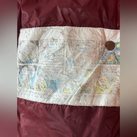 Moncler Deep Red Puffer Jacket - Picture 15 of 17